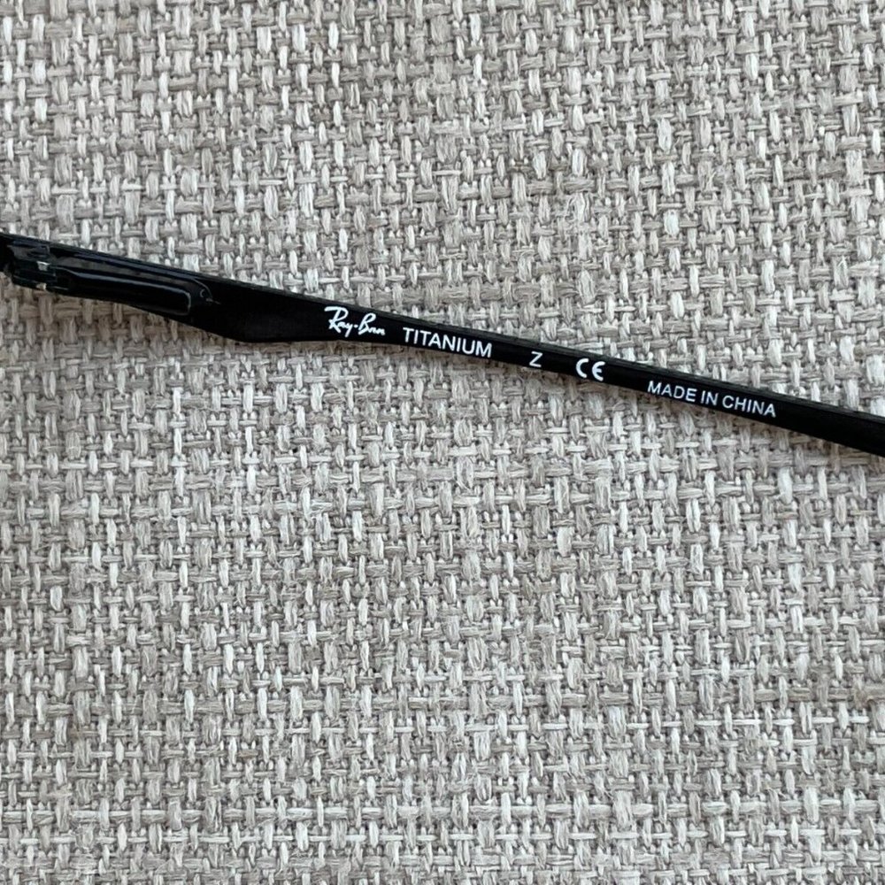 Ray-Ban Titanium Young Boy Eyeglasses Frame Black RB102046[]16 125 Glasses - Picture 9 of 12